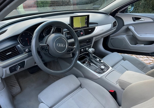 Audi A6 cena 59800 przebieg: 232000, rok produkcji 2013 z Nekla małe 11